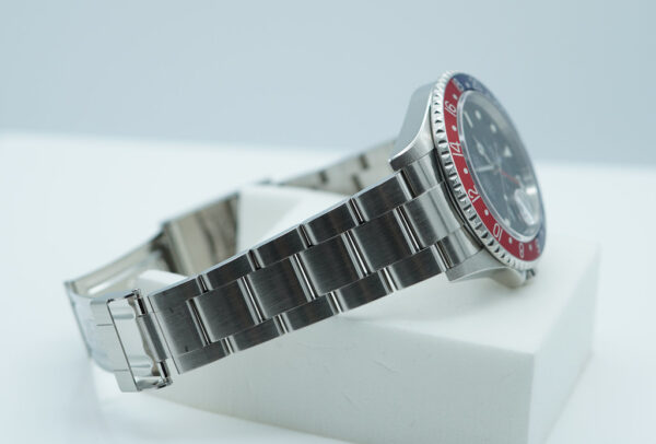 Rolex 16710 GMT MASTER 2 COKE 3186 ERROR DIAL EXTRA PEPSI INSERT FULL SET - Image 5
