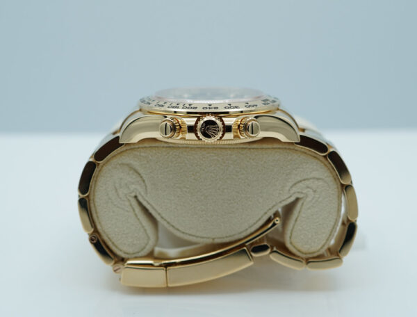 Rolex 126508 DAYTONA YELLOW GOLD BLACK GOLDEN DIAMOND DIAL 2024 MODEL FULL SET - Image 3