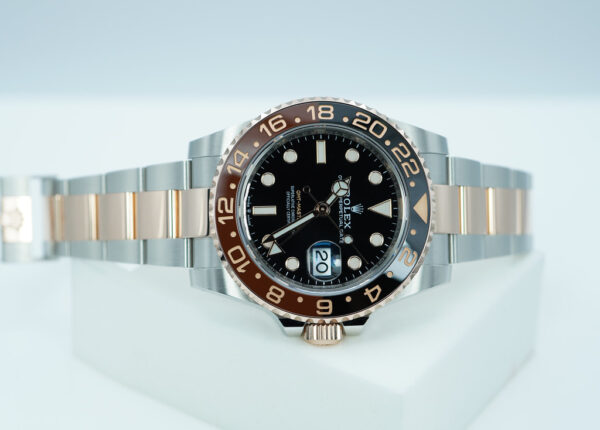 Rolex 126711CHNR GMT MASTER 2 ROSE GOLD STEEL ROOTBEER 2021 COMPLETE SET - Image 9