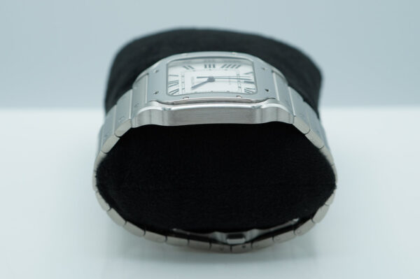 Cartier SANTOS DE CARTIER LARGE MODEL AUTOMATIC SILVER DIAL 2024 FULL SET - Image 4