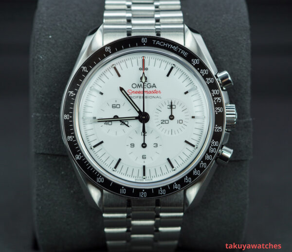 Omega SPEEDMASTER PROFESSIONAL MOONWATCH WHITE DIAL 2024 EXTRA STRAP FULL SET
