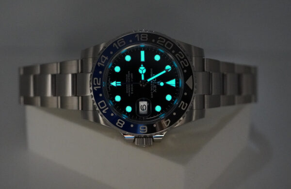 Rolex 116710BLNR GMT MASTER 2 BLACK BLUE CERAMIC BEZEL BATMAN 2019 FULL SET - Image 11
