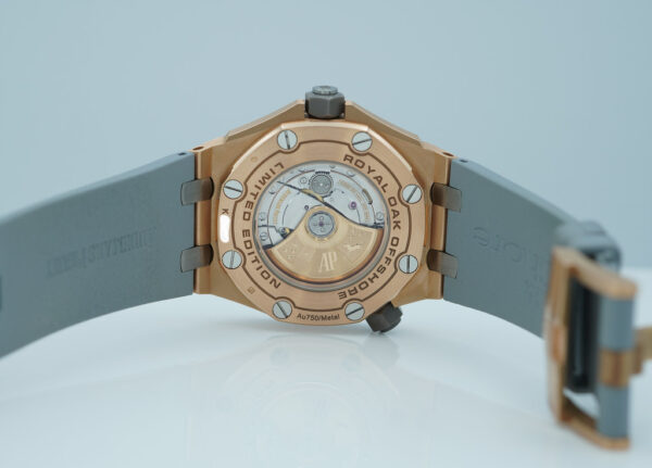 Audemars PIGUET ROYAL OAK OFFSHORE DIVER 15711 ROSE GOLD JAPAN LIMITED 500 FULL SET - Image 8