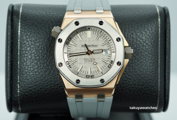 Audemars PIGUET ROYAL OAK OFFSHORE DIVER 15711 ROSE GOLD JAPAN LIMITED 500 FULL SET