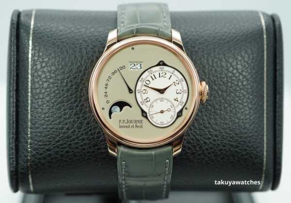 FP Journe OCTA LUNE ROSE GOLD GREY WHITE GOLD DIAL AUTOMATIC 40MM 2024 RARE FULL SET