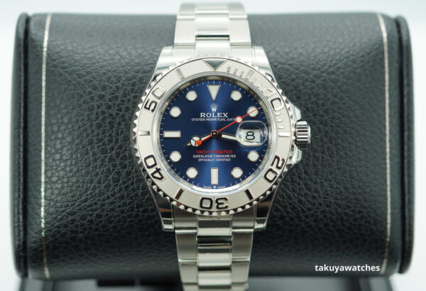 Rolex 126622 YACHTMASTER PLATINUM BEZEL BLUE DIAL 40MM 2021 COMPLETE SET