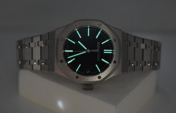 Audemars PIGUET ROYAL OAK 15510ST STAINLESS STEEL BLACK DIAL 2022 COMPLETE SET - Image 11