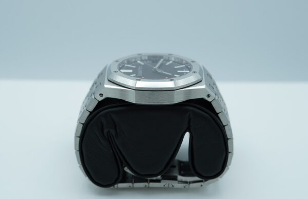 Audemars PIGUET ROYAL OAK 15510ST STAINLESS STEEL BLACK DIAL 2022 COMPLETE SET - Image 4