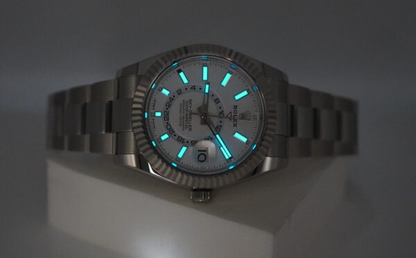 Rolex 336934 SKY-DWELLER WHITE DIAL OYSTER BAND NEW MODEL 2024 FULL SET - Image 11