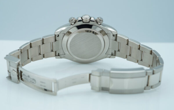 Rolex 116509 COSMOGRAPH DAYTONA WHITE GOLD BLUE DIAL 2022 WARRANTY FULL SET - Image 8