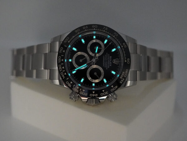 Rolex 116500LN COSMOGRAPH DAYTONA STEEL CERAMIC BEZEL BLACK DIAL 2023 FULL SET - Image 11