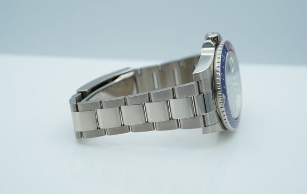 Rolex 116719BLRO GMT MASTER 2 18K WHITE GOLD PEPSI BEZEL BLACK DIAL FULL SET - Image 6