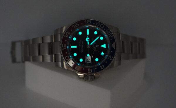 Rolex 116719BLRO GMT MASTER 2 18K WHITE GOLD PEPSI BEZEL BLACK DIAL FULL SET - Image 11
