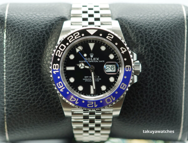 BRAND NEW Rolex 126710BLNR GMT MASTER 2 BLACK BLUE BEZEL JUBILEE 2024 COMPLETE SET