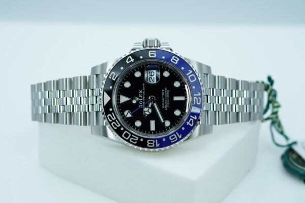 BRAND NEW Rolex 126710BLNR GMT MASTER 2 BLACK BLUE BEZEL JUBILEE 2024 COMPLETE SET - Image 10