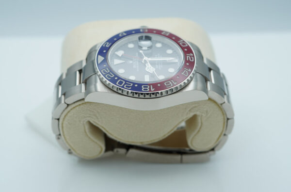 Rolex 116719BLRO GMT MASTER 2 18K WHITE GOLD PEPSI BEZEL BLACK DIAL FULL SET - Image 4