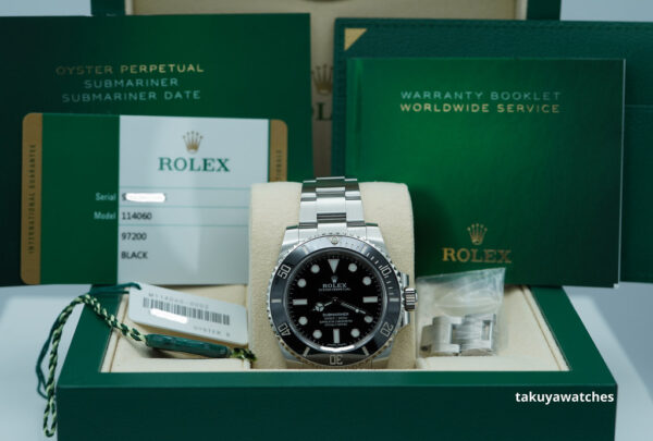 Rolex 114060 SUBMARINER NO DATE STAINLESS STEEL 40MM 2018 COMPLETE SET - Image 2