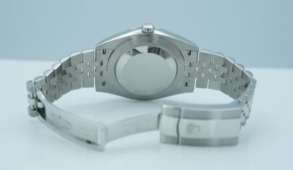 Rolex 126300 DATEJUST 41 BLUE STICK DIAL JUBILEE BAND 2024 COMPLETE SET - Image 8