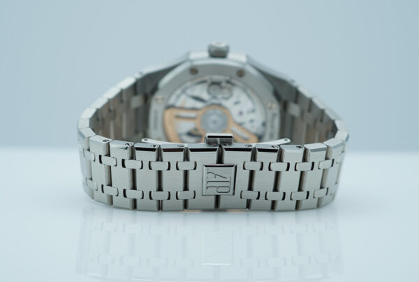 Audemars PIGUET ROYAL OAK 15500ST STAINLESS STEEL BLUE DIAL 41MM 2021 FULL SET - Image 7