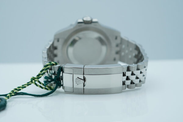 BRAND NEW Rolex 126710GRNR GMT MASTER II BLACK GREY BEZEL JUBILEE BAND 2024 FULL SET - Image 7