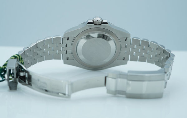BRAND NEW Rolex 126710GRNR GMT MASTER II BLACK GREY BEZEL JUBILEE BAND 2024 FULL SET - Image 8