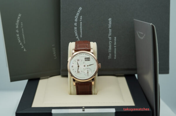 A. Lange & Sohne LANGE 1 191.032 ROSE GOLD 38.5MM 2023 WARRANTY FULL SET - Image 2
