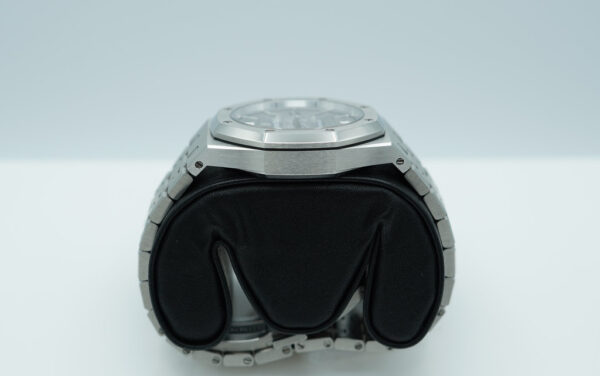 Audemars PIGUET ROYAL OAK STEEL 15450ST GREY DIAL 37MM COMPLETE SET - Image 4