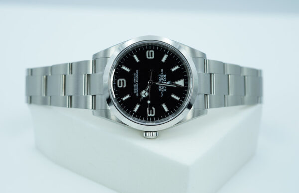 Rolex 124270 EXPLORER I FULL LUME DIAL 36MM 2023 WARRANTY COMPLETE SET - Image 9