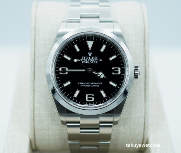 Rolex 124270 EXPLORER I FULL LUME DIAL 36MM 2023 WARRANTY COMPLETE SET