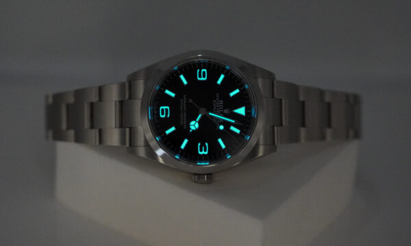 Rolex 124270 EXPLORER I FULL LUME DIAL 36MM 2023 WARRANTY COMPLETE SET - Image 11