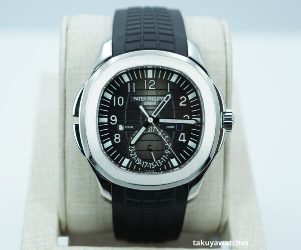 Patek PHILIPPE 5164A AQUANAUT TRAVEL TIME STAINLESS STEEL 2019 COMPLETE SET