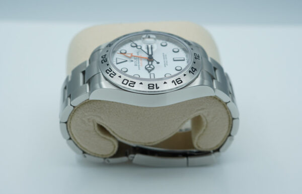Rolex 226570 EXPLORER 2 POLAR WHITE DIAL NEW MODEL 2023 WARRANTY FULL SET - Image 4