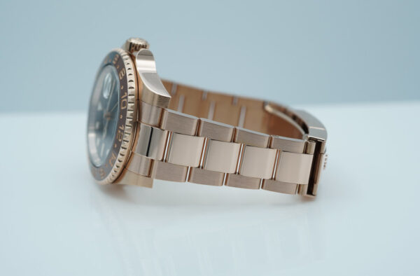 Rolex 126715CHNR GMT MASTER II ROSE GOLD ROOTBEER CERAMIC 2019 COMPLETE SET - Image 5