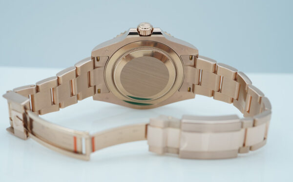 Rolex 126715CHNR GMT MASTER II ROSE GOLD ROOTBEER CERAMIC 2019 COMPLETE SET - Image 8