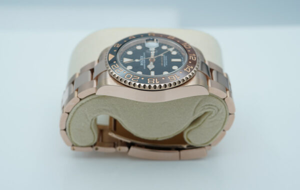 Rolex 126715CHNR GMT MASTER II ROSE GOLD ROOTBEER CERAMIC 2019 COMPLETE SET - Image 4