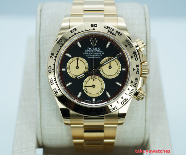 Rolex 126508 DAYTONA 18K YELLOW GOLD PAUL NEWMAN DIAL NEW MODEL 2024 FULL SET