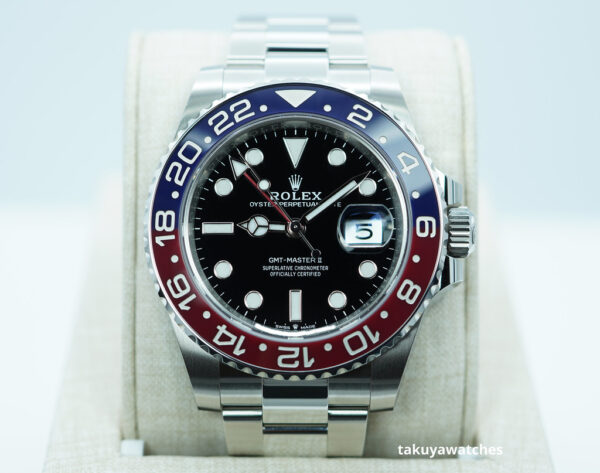 Rolex 126710BLRO PEPSI GMT MASTER 2 RED BLUE BEZEL OYSTER BAND 2023 FULL SET