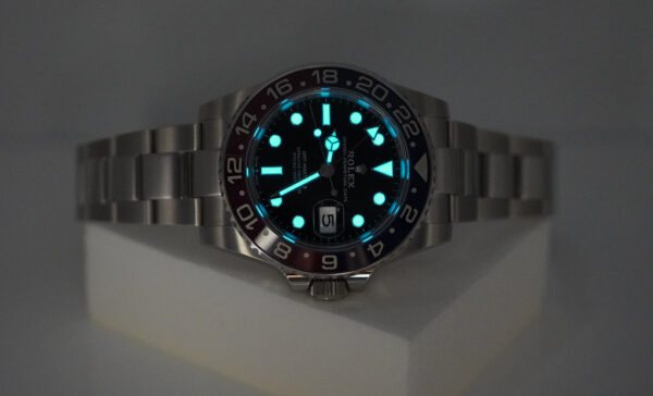 Rolex 126710BLRO PEPSI GMT MASTER 2 RED BLUE BEZEL OYSTER BAND 2023 FULL SET - Image 11