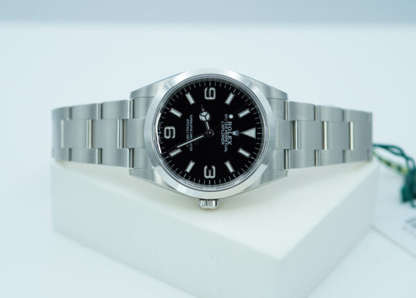BRAND NEW Rolex 124270 EXPLORER I FULL LUME DIAL 36MM 2024 WARRANTY COMPLETE SET - Image 9