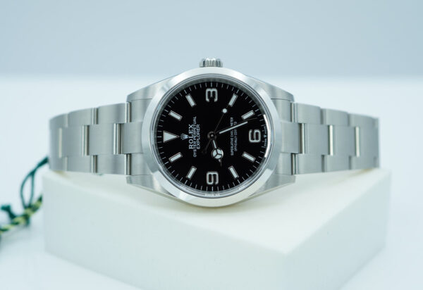 BRAND NEW Rolex 124270 EXPLORER I FULL LUME DIAL 36MM 2024 WARRANTY COMPLETE SET - Image 10