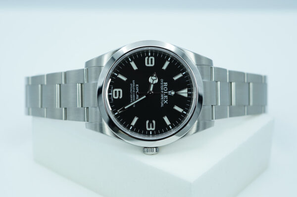 Rolex 214270 EXPLORER FULL LUME DIAL 39MM 2020 WARRANTY COMPLETE SET - Image 9