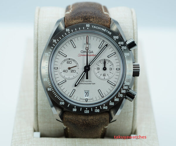Omega SPEEDMASTER GREY SIDE OF THE MOON DEPLOYANT CLASP EXTRA STRAP COMPLETE SET