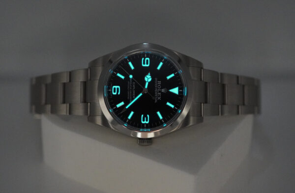 Rolex 214270 EXPLORER FULL LUME DIAL 39MM 2020 WARRANTY COMPLETE SET - Image 11