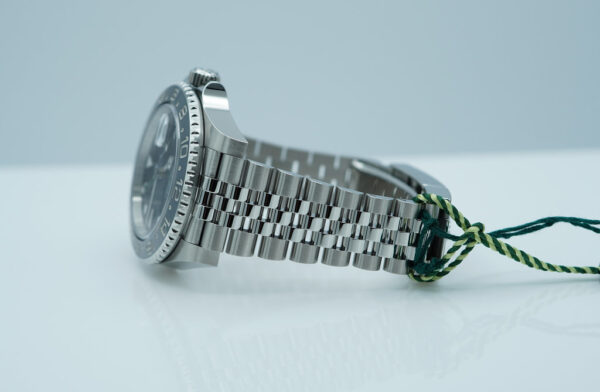 BRAND NEW Rolex 126710GRNR GMT MASTER II BLACK GREY BEZEL JUBILEE BAND 2024 FULL SET - Image 5