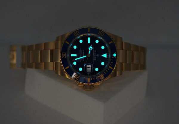 Rolex 126618LB SUBMARINER 41 YELLOW GOLD BLUE DIAL 2024 WARRANTY FULL SET - Image 11