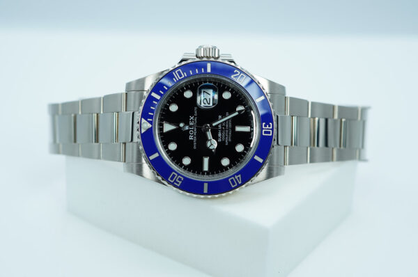Rolex 126619LB SUBMARINER 41 18K WHITE GOLD BLUE BEZEL 2023 WARRANTY FULL SET - Image 10