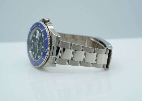 Rolex 126619LB SUBMARINER 41 18K WHITE GOLD BLUE BEZEL 2023 WARRANTY FULL SET - Image 5