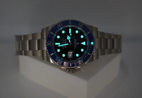 Rolex 126619LB SUBMARINER 41 18K WHITE GOLD BLUE BEZEL 2023 WARRANTY FULL SET - Image 11