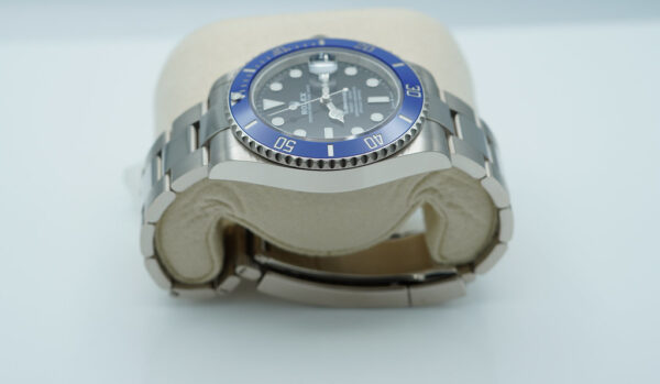 Rolex 126619LB SUBMARINER 41 18K WHITE GOLD BLUE BEZEL 2023 WARRANTY FULL SET - Image 4