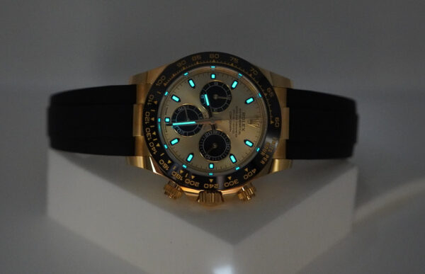 Rolex 116518LN DAYTONA YML PIKACHU 18K YELLOW GOLD OYSTERFLEX COMPLETE SET - Image 11
